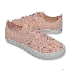 Part Time Sneaker by Blowfish Pink Lace Up Comfy Casual 8.5